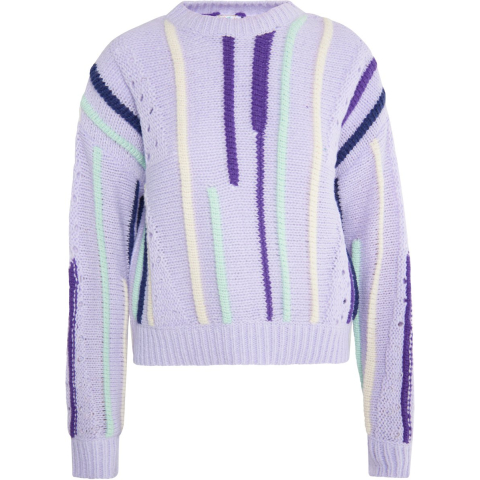 IZIA Jumper Dames Lichtpaars veelkleurig