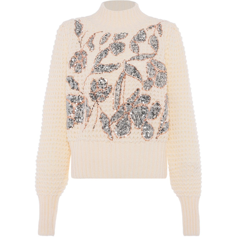 Faina Jumper Dames wolwit
