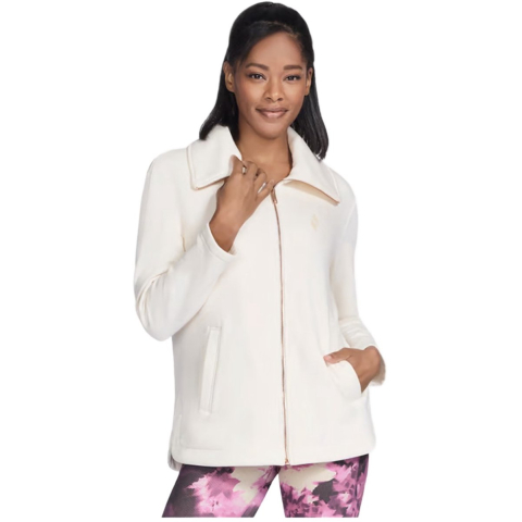 Skechers Performance GO SNUGGLE Tuniekjas Dames Off White Jas