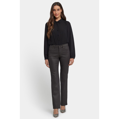 Gecoate Marilyn Rechte Jeans | Vintage Barnwood Coated