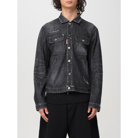 Dsquared2 Easy Wash Spijkerjasje Zwart