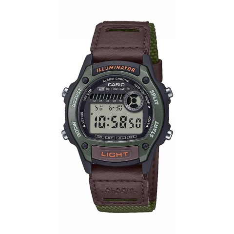 Casio Casio Collection Heren Horloge Bruin W-220HF-3AVEF