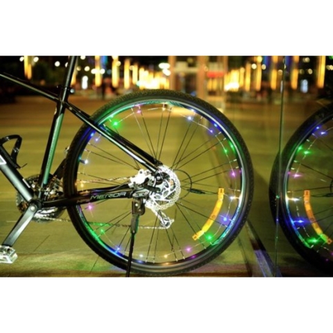 RRJ LED Fietswielverlichting Multicolor - Inclusief Batterijen