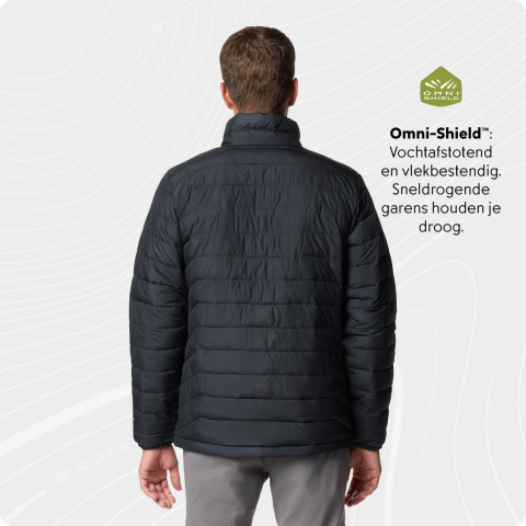 Heren Powder Lite™ II Geïsoleerde Gevoerde Jas 2086964