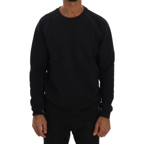 Daniele Alessandrini Blauwe Crewneck Katoenen Trui