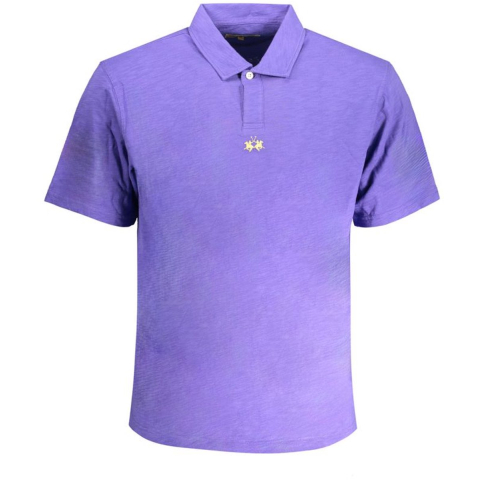 La Martina Arancione Katoenen Heren Polo