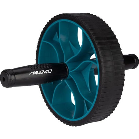 Avento Power Ab-Roller - Zwart/Blauw