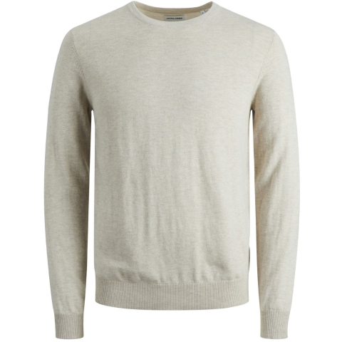 Jack & Jones Trui Emil Knit Crew Neck  Beige