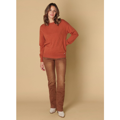 IVY BEAU Suus Tops  Caramel