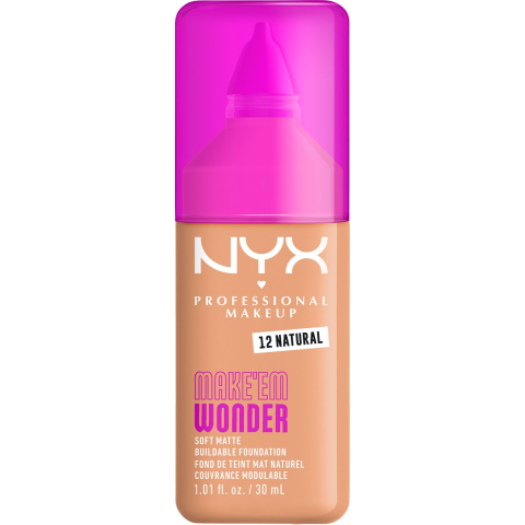 Make'em Wonder Foundation #12 - Natural 30 ml
