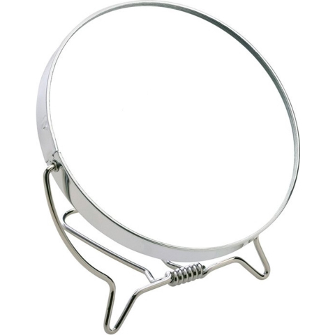 Dubbele Metalen Spiegel X3 Met Inklapbare Steun 12,2 Cm 1 Stuk