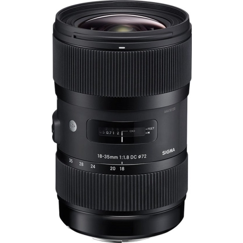 Sigma 18-35mm F1.8 DC HSM - Art Nikon F-mount - Camera lens