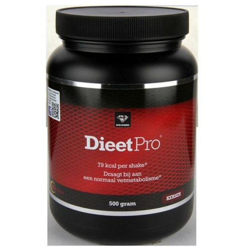Nutri Dynamics Dieet Pro Eiwitshake Kersen - 500 gram