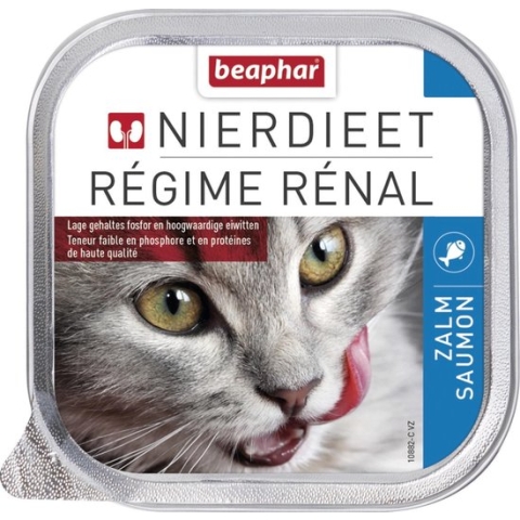 Beaphar Nierdieet Zalm - Kattenvoer - 1 x 100 g