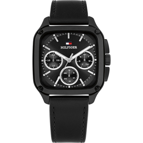 Tommy Hilfiger Herald Heren Horloge Zwart 1792220