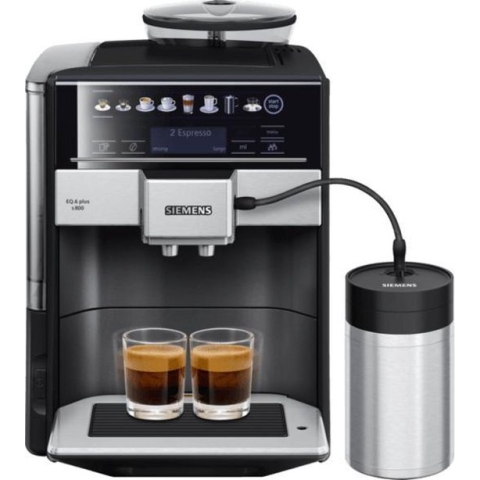 Siemens EQ.6 Plus S800 TE658209RW - Espressomachine - Zwart