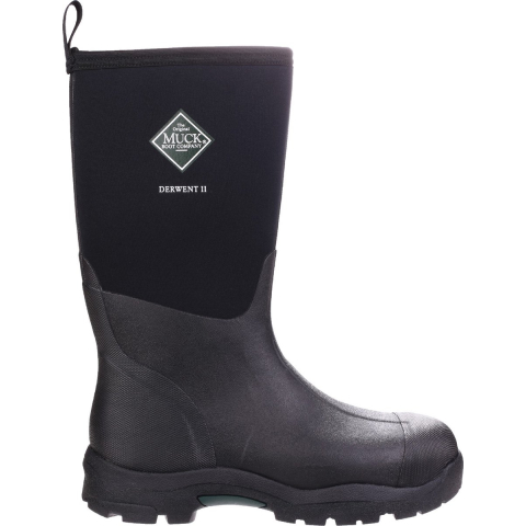 Muck Boots Derwent II Rubberen Zwarte Regenlaarzen