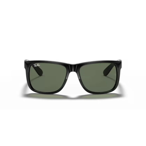 Ray-Ban Zonnebril Justin 4165 601/71 Glanzend Zwart Groen