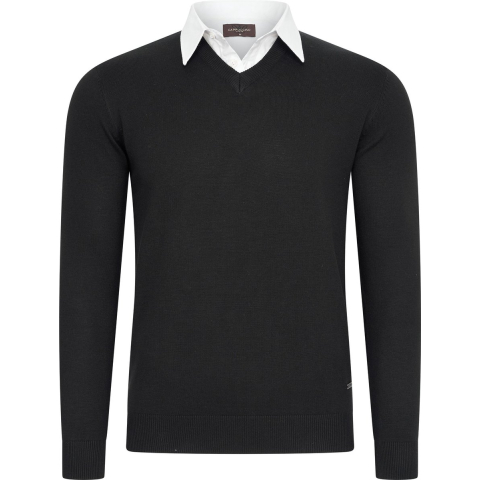 Cappuccino Italia Mock pullover
