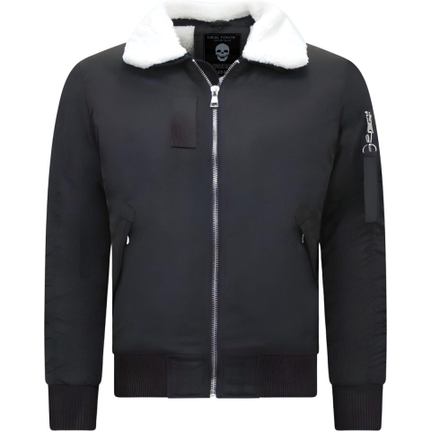 Y Chrom Casual piloten bomber jack