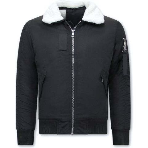Y Chrom Casual piloten bomber jack