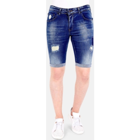 Local Fanatic Korte spijkerbroek stretch 1015