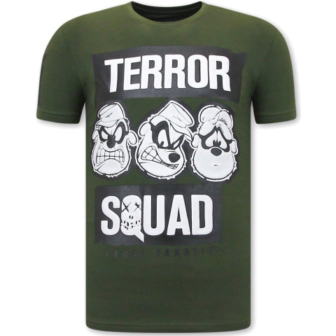 Local Fanatic T-shirt met opdruk beagle boys squad