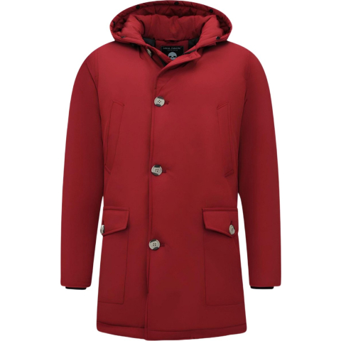 Enos Winterjas parka gewatteerd
