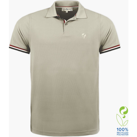 Q1905 Polo shirt matchplay aluminium/licht