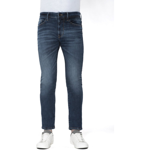 Cup of Joe Leo heren slim-fit jeans space blue