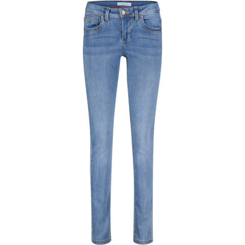 Red Button 00-08 blue denim
