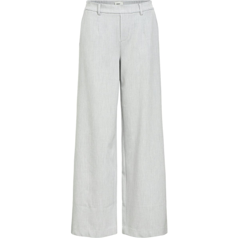 Object objlisa wide pant noos 23037921 light grey melange