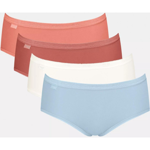 Sloggi Basic+ midi 4-pack multi-colour v022