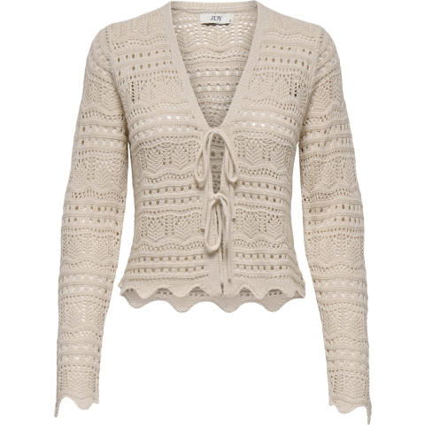 Jacqueline de Yong Sun lay l/s v-neck tie cardigan