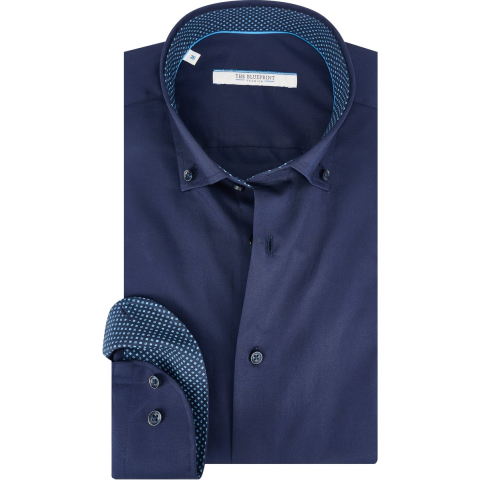 The Blueprint trendy overhemd met lange mouwen bp55-3