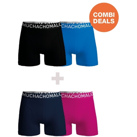 Muchachomalo Heren 2+2-pack microfiber