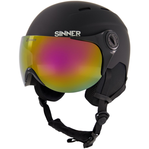 Sinner typhoon visor mt ski helm heren -