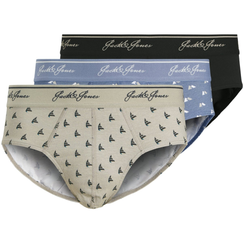 Jack & Jones Heren slips casual briefs jactate 3-pack print