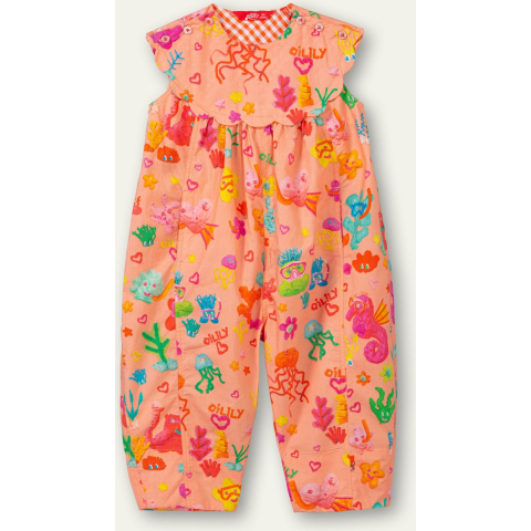 Oilily Peach onesie