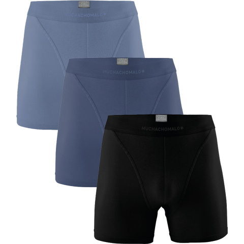Muchachomalo Heren 3-pack boxershorts pima cotton
