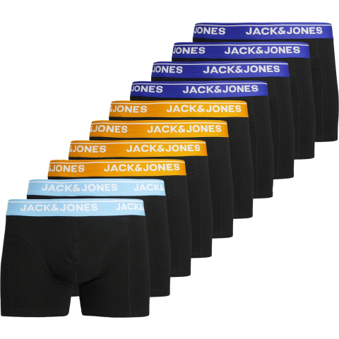 Jack & Jones Heren boxershorts trunks jactheodore 10-pack effen