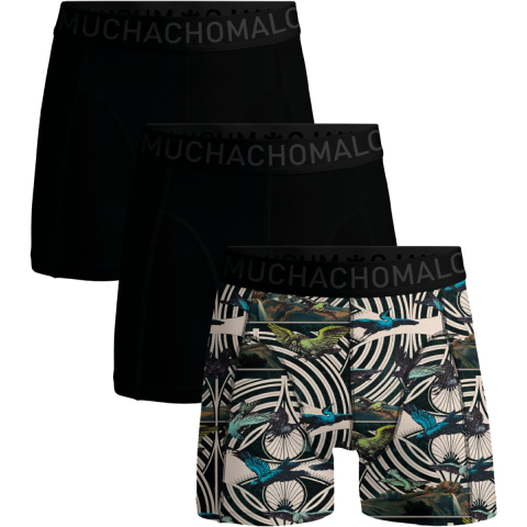Muchachomalo Heren 3-pack boxershorts microfiber