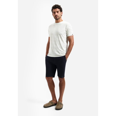 No Excess T-shirt crewneck pin stripe garment kit