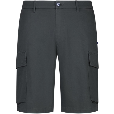 No Excess Short cargo twill dark steel