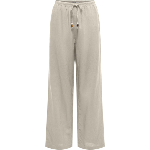 Only Onlisola mw pull-up wide pant pnt beige