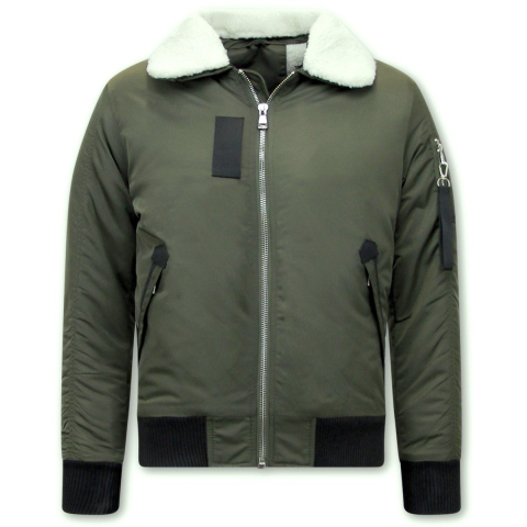 Y Chrom Casual piloten bomber jack