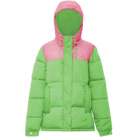 Mymo Gewatteerd gewatteerd jack Dames Sappig groen roze
