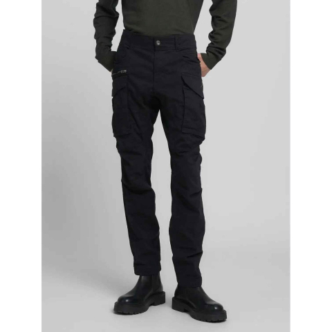 Men's Replay Joe Cargo Trousers in Charcoal