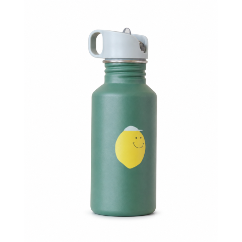 Drinkfles RVS  Lässig Happy Fruits Lemon