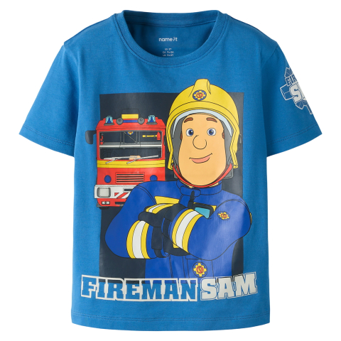 Name It T-Shirt - NmmArson Brandweerman - Delft - Name It - 6 jaar (116) - T-Shirts